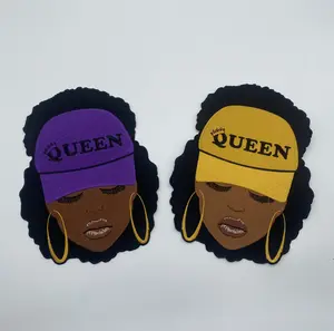 Dreamy Queen Patch Prideful Patchez for DIY Clothing, Iron/Sew On Patch, 9.5" x 8"