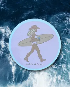 ‘Saddle & Shore Classic’ Sticker