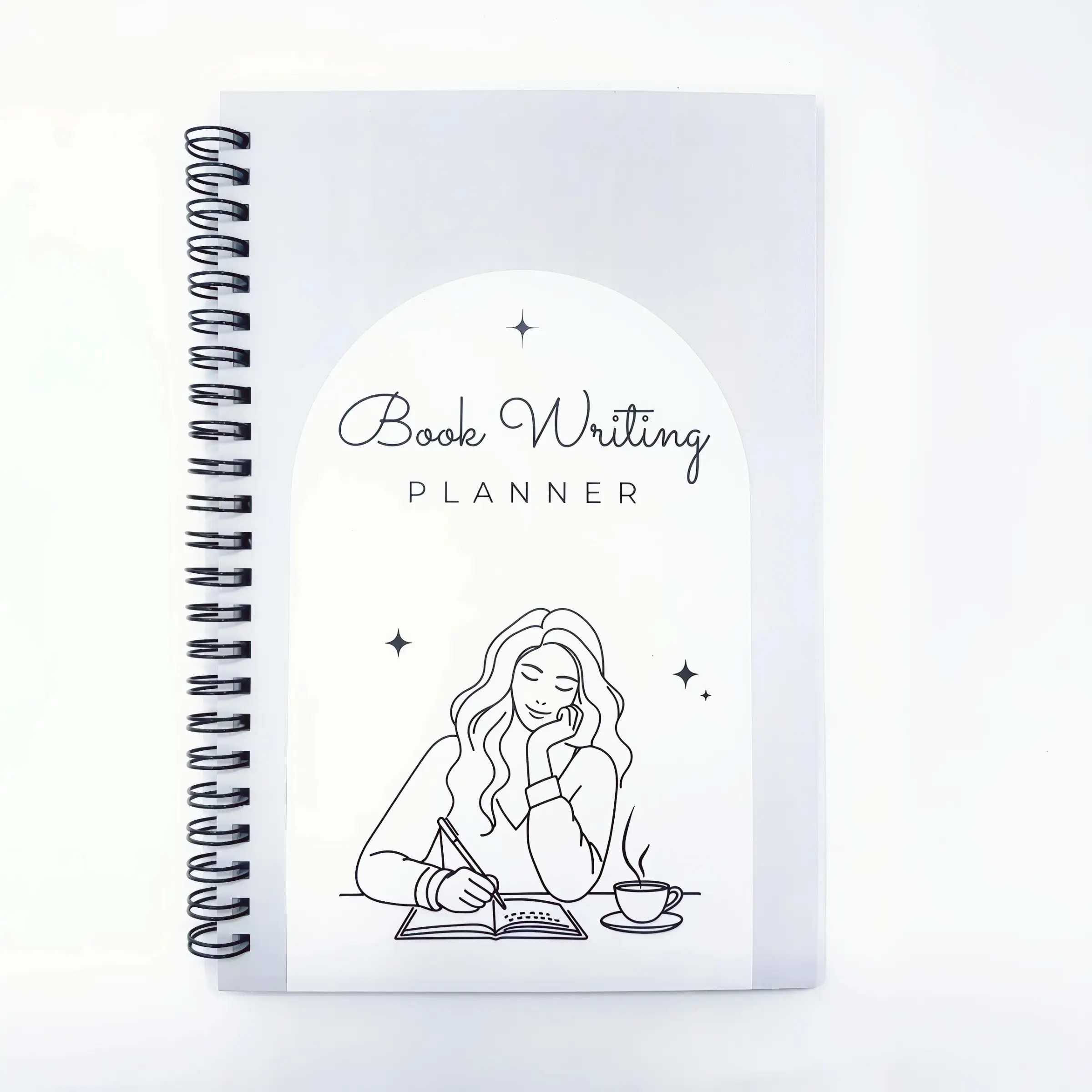 Books Writing Plan Notebook, Essential Guide for Writers, Perfectly Organize Thoughts and Plan Projects, Writer's Basic Handbook, Planner Notebook