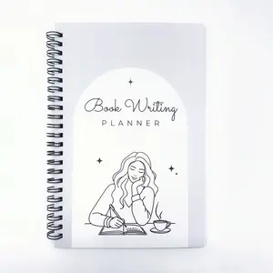 Books Writing Plan Notebook, Essential Guide for Writers, Perfectly Organize Thoughts and Plan Projects, Writer's Basic Handbook