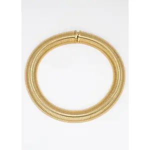 Kayla Wire Gold Tone Necklace