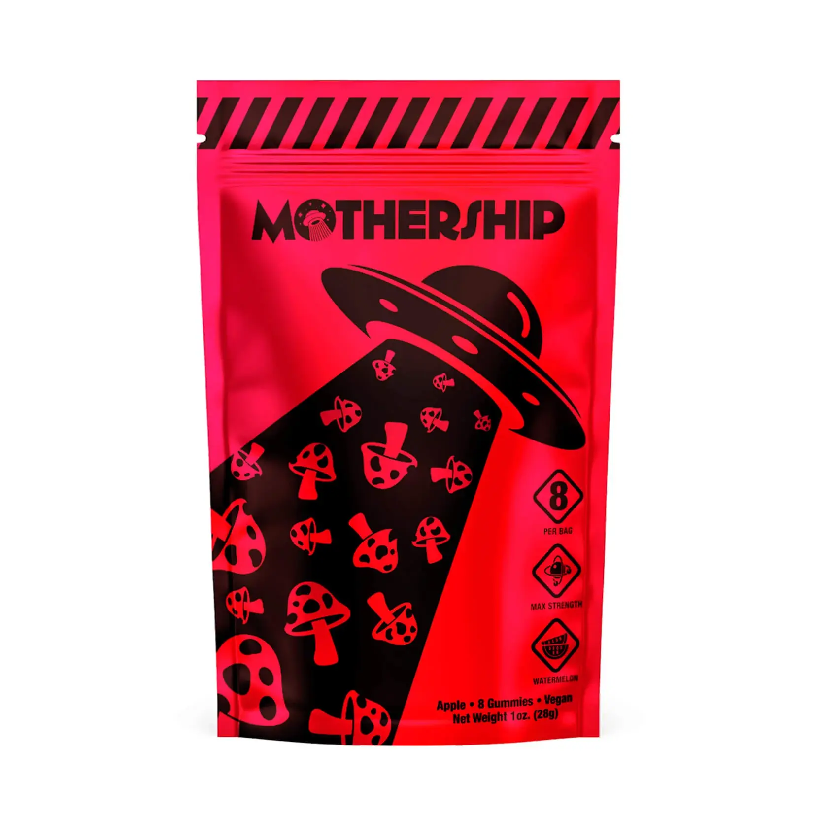 Mothership Extra Strength Mushroom Gummies – Watermelon Flavor For Enhanced Energy & Focus Mothership Extra Strength Mushroom Gummies – Watermelon Flavor For Enhanced Energy & Focus