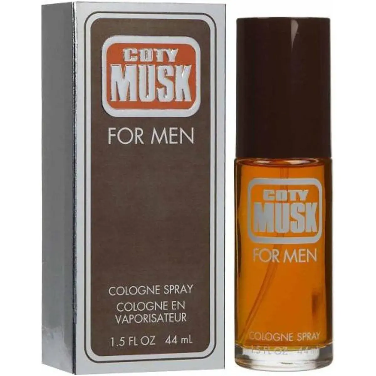 Musk by Coty cologne for men EDC 1.5 oz New in Box
