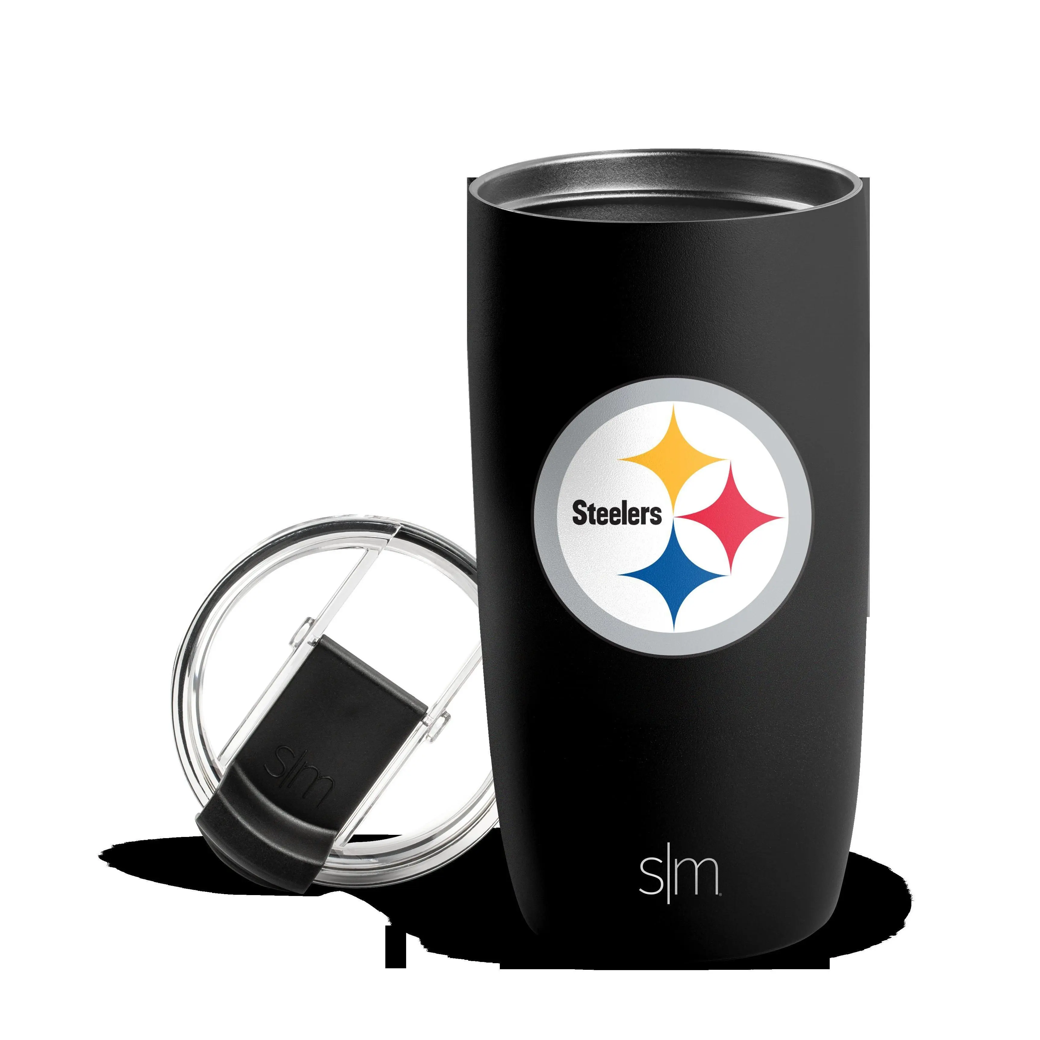 Simple Modern Officially Licensed NFL Voyager Insulated Tumbler with Clear Flip Lid & Straw 16oz Simple Modern Officially Licensed NFL Voyager Insulated Tumbler with Clear Flip Lid & Straw 16oz