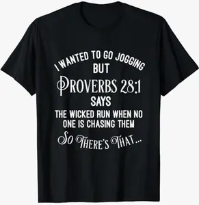 Funny Religious Running Shirt