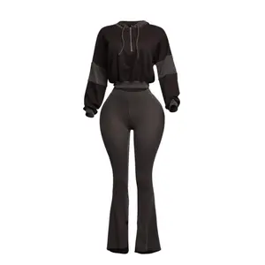 Jet Set Pants Set - Black