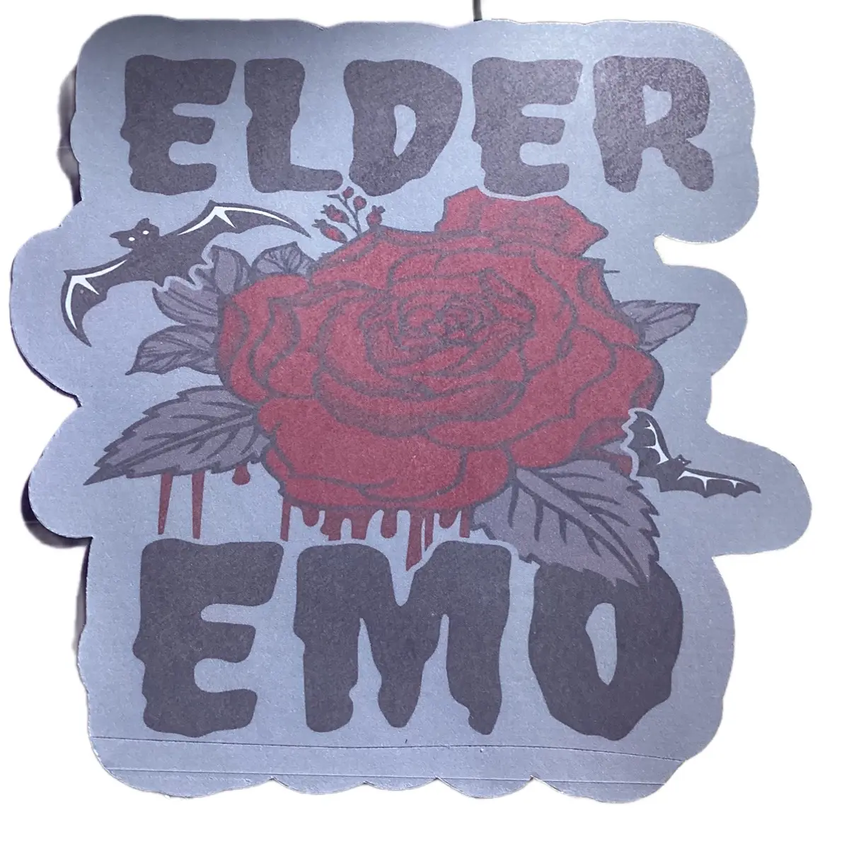 Elder emo sticker handmade