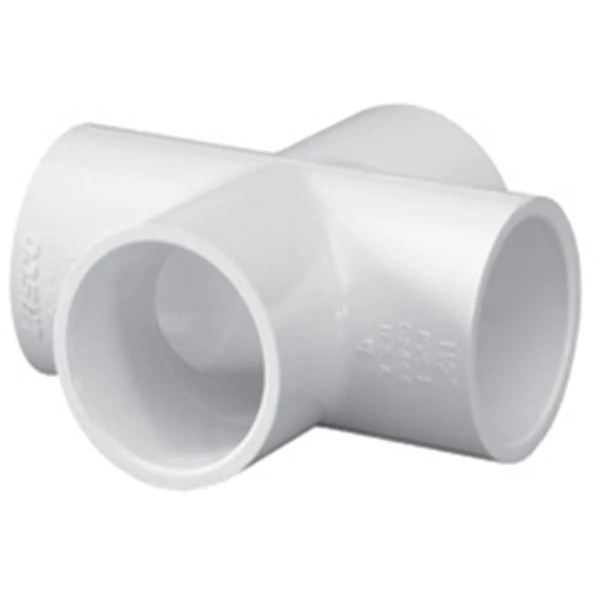 212 MAIN NSF Certified 2.5 in. PVC Type 1 Schedule 40 Rigid Socket Cross Pipe for Aquatic Fitness Equipment