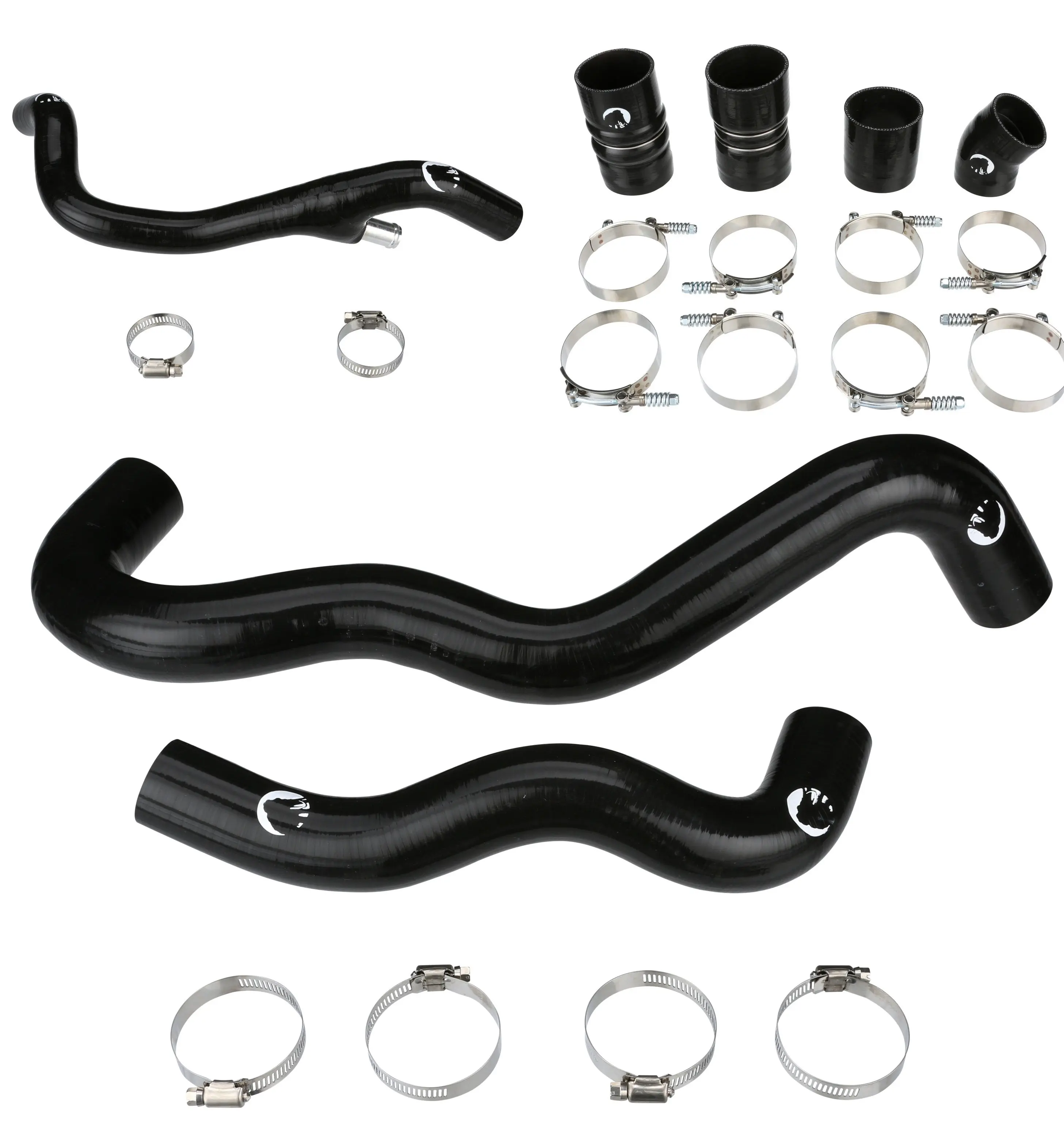 Silicone Radiator Hose and Intercooler Boot Kit For 03-04 Ford F-250 F ...