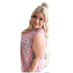 Pink Floral Babydoll Dress