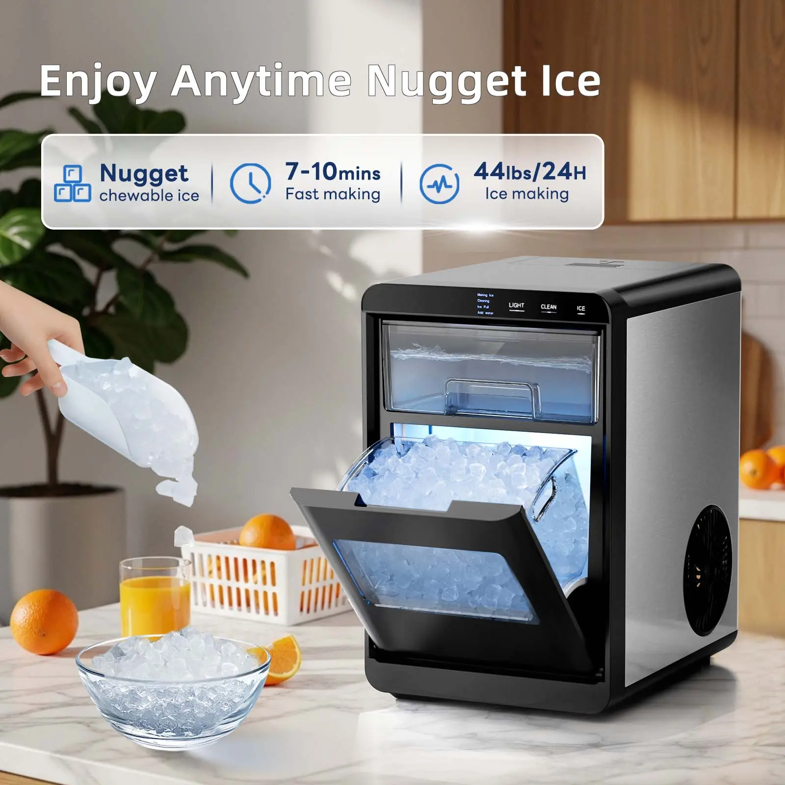 Soft Chewable Ice (45lbs/day) 