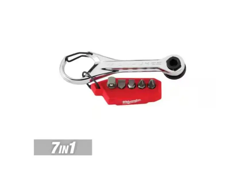 Milwaukee 7-in-1 Multi-Bit Mini Ratchet 48-22-2950 Milwaukee 7-in-1 Multi-Bit Mini Ratchet 48-22-2950
