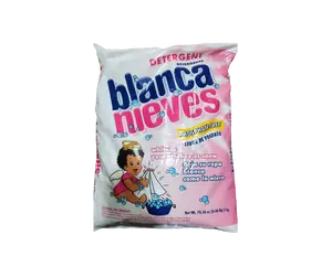 Blanca Nieves Phosphate-Free Powder Laundry Detergent 4.40 lbs 2 kg 70.54 oz & 1.10 lbs 500g 17.63 OZ Bags Libre De Fosfato