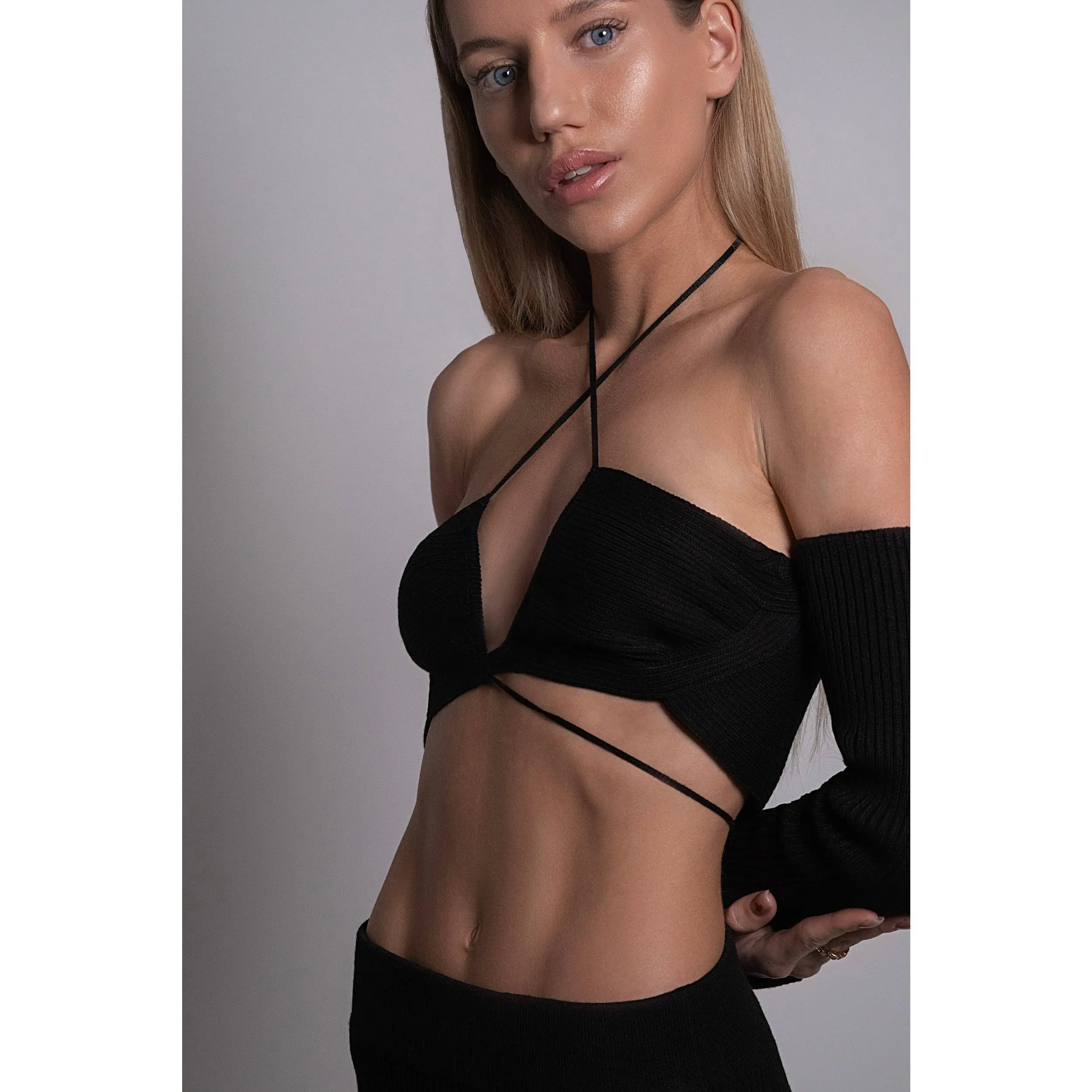 Crop Top Roxy Black