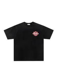 Men Women Motley Crue Band Graphic Print Tee, Summer Casual Fitted Short Sleeve Top, Trendy Streetwear Fashion Shirt