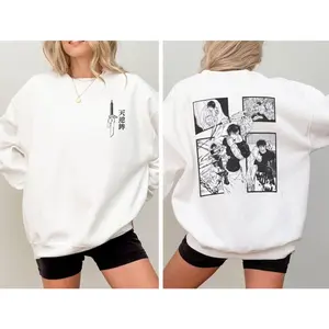 Toji Shirt, Jjk Anime shirt, JujutsuKaisen Anime Shirt, jjk Crew Neck, Hoodie, Sweatshirt, Oversized Vintage Shirt, Anime Lovers