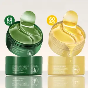 Collagen & Gold Eye Mask, Moisturizing & Hydrating & Firming Skin Moisturizing Eye Cream Mask, Eye Care Moisture Product for Dark Circles & Eye Bags & Puffiness, Hydrate Skin, Eye Patches, Eye Brightener, Moisturize, Moisturizer, Moisturizing Eye Masks