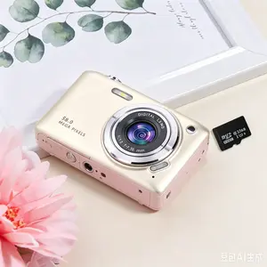 Instant Pocket-Sized Digital Point & Shoot Camera with 32GB Card, Wrist Strap, Self-Timer, Anti-Shake, Multiple Filters, Capture-Ready for Daily Vlogging/Photography, Ideal Mini Gift for Teens & Adults #SummerVibes, Guys Gifts