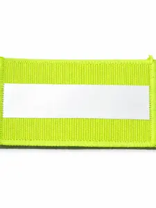 Night Safety Reflective Embroidered Badges, Easy Stick & Tear, Emergency Markers, High Visibility Reflector Material, for Emergency Personnel