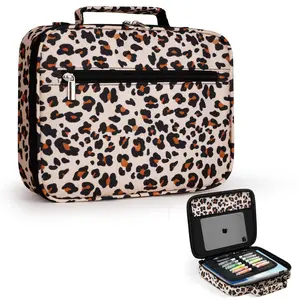 Bible Cover for Women - Bible Case for Men,Multi-Functional Carrying Organizer,Large Book Case,Bible Study Supplies with Detachable Pen Slots for Church, Office, Travel