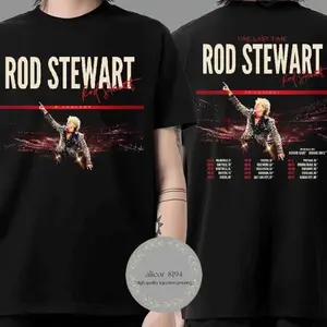 Rod Stewart One Last Time Tour 2026 Graphic Shirt, Vintage Concert Style Tee, Unisex T-Shirt Sweatshirt Hoodie HWD
