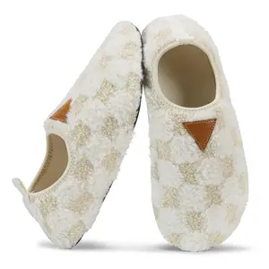 Soft-Lightweight Non Slip Rubber Sole Flat Shoes - Women And Men House Slipper