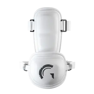 Guardian Centurion Hard Shell Pro Baseball Elbow Guard (White Black)