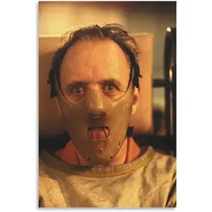 Dopamine garnishHannibal Movie Poster Canvas Wall Art Posters For Room Aesthetic And DecorCanvas Painting Wall Art Poster for Bedroom Living Room Decor12x18inch(30x45cm) Colorful Gifts Decoration Photo Ornaments Artistic Print Frame-Style