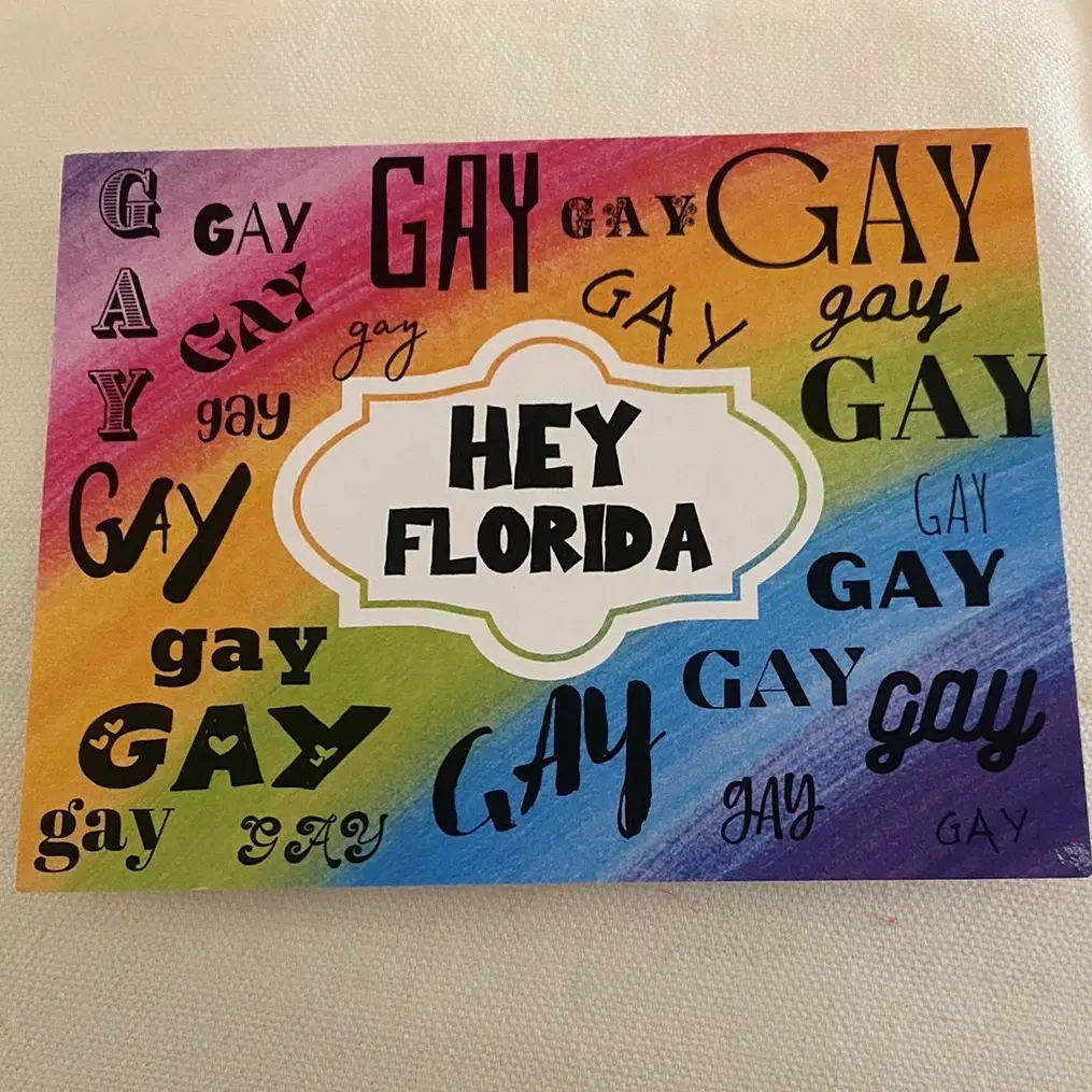 Hey Florida - GAY set of Five Postcards
