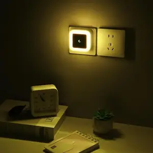 Night Light, Night Lights Plug into Wall 6-Pack, Plug in Night Light, Dusk to Dawn Nightlight Led Night Lights for Bedroom, Bathroom, Hallway Warm White Home Lighting
