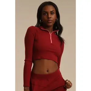 Loyal Quarter-Zip Pullover - Garnet - FINAL SALE