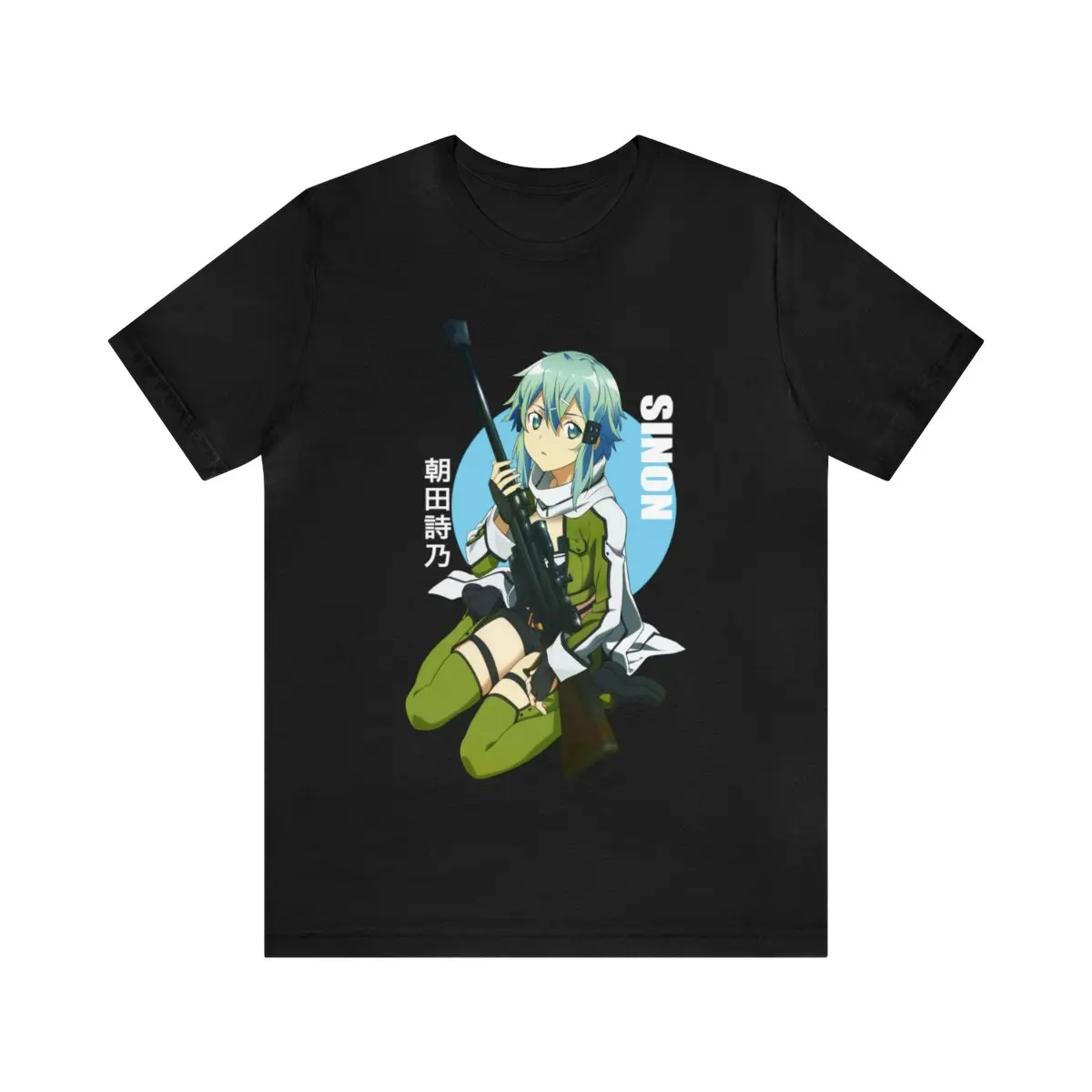 Sword Art Online Sinon Anime T-Shirt, Sword Art Online T-Shirt, Sinon T-Shirt, SOA T-Shirt, SOA Anime Shirt, Gift For Anime Lover - UNISEX