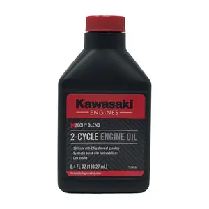Kawasaki Engines Genuine OEM 64 FL OZ 2-Cycle Engine Oil 99969-6084 - 1 Bottle