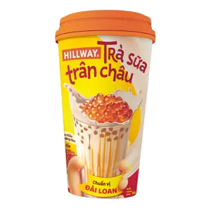 Hillway Instant Boba Tea - Easy to Make at Home with Fresh Pearl