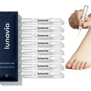 Lunavia Toe Polish Pen 3ML | For Toenail & Foot Skin Care | 25% Undecylenic Acid | Soothing & Conditioning Solution