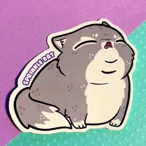 Screamin’ Chonk Sticker
