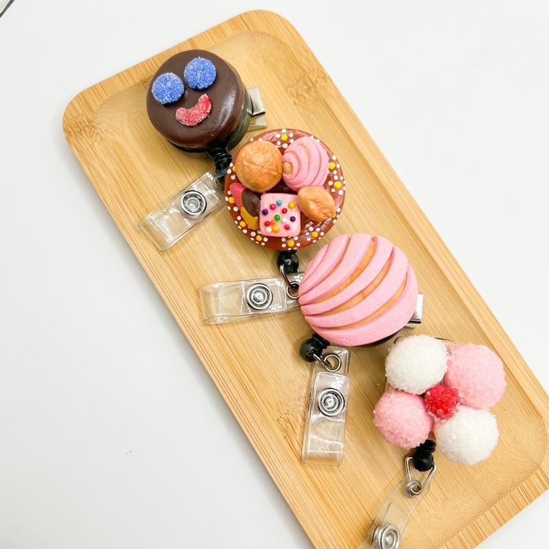 Mexican Badge Reel, Handmade Badge Reel.