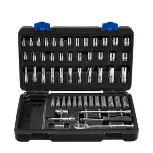 Quinn 1/4in Drive Socket Set for Automotive, Industrial, and DIY Applications