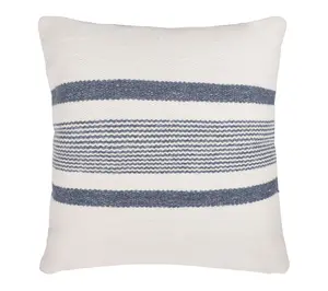 Ox Bay Stripe Farmhouse Down Alternative ThrowPillow, 20"x20"