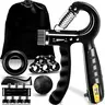 Grip Strengthener Forearm Strengthener Hand Grips Strengthener Kit - 5 Pack Adjustable Resistance Home Training Equipment Home Exercise Equipment Home Fitness Equipment
