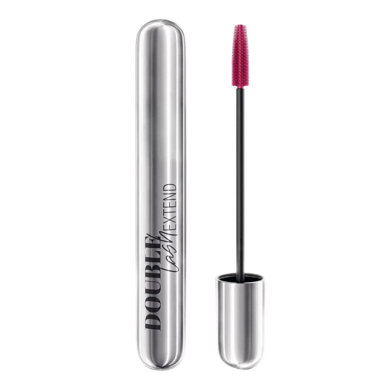 FARMASi Double Lash Extend Mascara 2-Step Special Brush for Lengthening & Volumizing False Lash Effect Buildable Formula No Clumping Defines Multiplies Eyelashes Black 0.41 fl oz