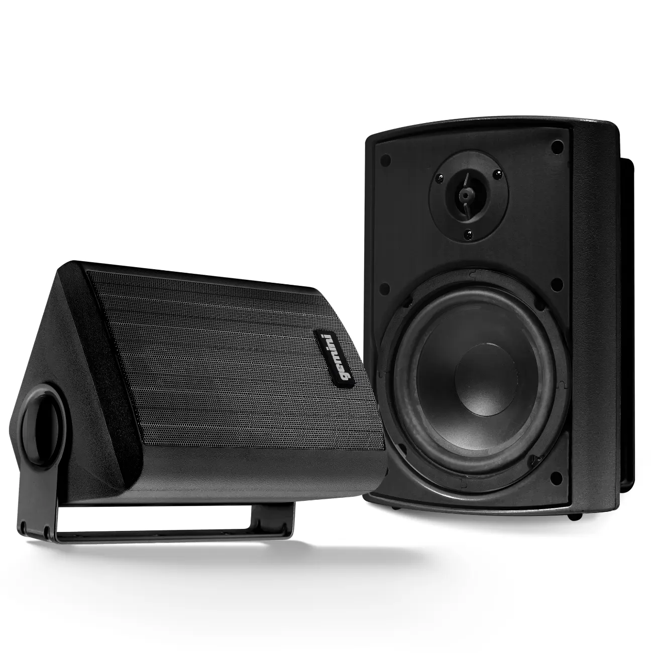 Gemini Sound GHSI-W650BT Waterproof Outdoor Bluetooth Speakers – 6.5” Woofer, 300W Power, IP44 Rating – Black