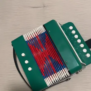 Kids Accordion, Musical Instruments for Kids Ages 9-12, Beginner Toddlers Children Mini Toy Accordian 10 Keys Button Control Light Weight