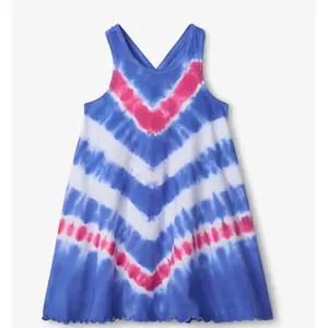 Summer Wave Trapeze Dress