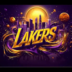 Lakers Lights 20oz Stainless Steel Tumbler – Purple & Gold Basketball Fan Cup with Lid & Straw | Game Day Gift