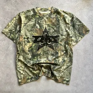 Camo Mothstar Graphic T-Shirt