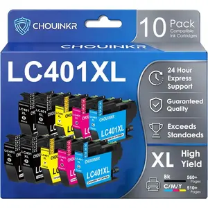 Ink Cartridges High Yield Compatible for Brother Printer Black Cyan Magenta Yellow