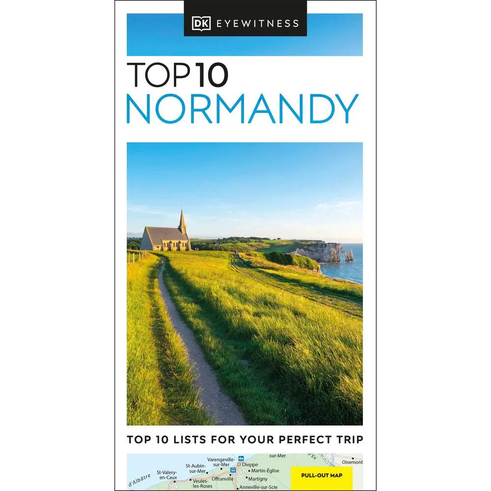 Used DK Top 10 Normandy Book - DK Publishing 2024 Edition, Softcover, English, 144 Pages, 0.45 lbs, 0.45 Pounds