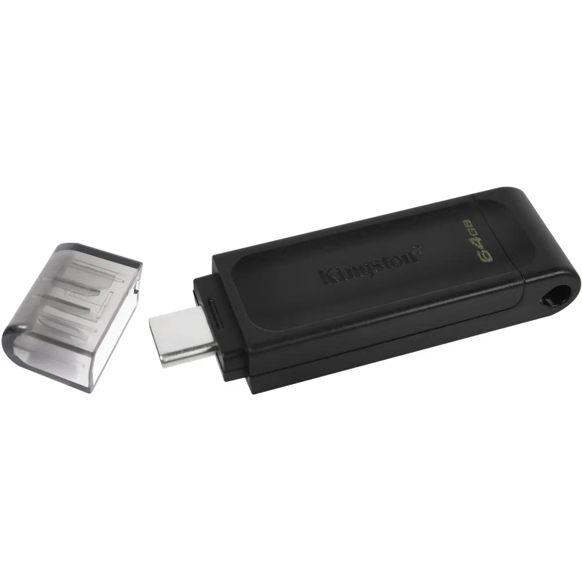 Kingston Technology 64GB Compact DataTraveler 70 USB-C 3.2 Gen1 Flash Drive, High-Speed File Transfer for Computers & Office Data Storage, Computer Accessories