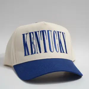 Kentucky Hat - Two-Tone SnapBack with "KENTUCKY" Text, Adjustable Fit, and Classic Design